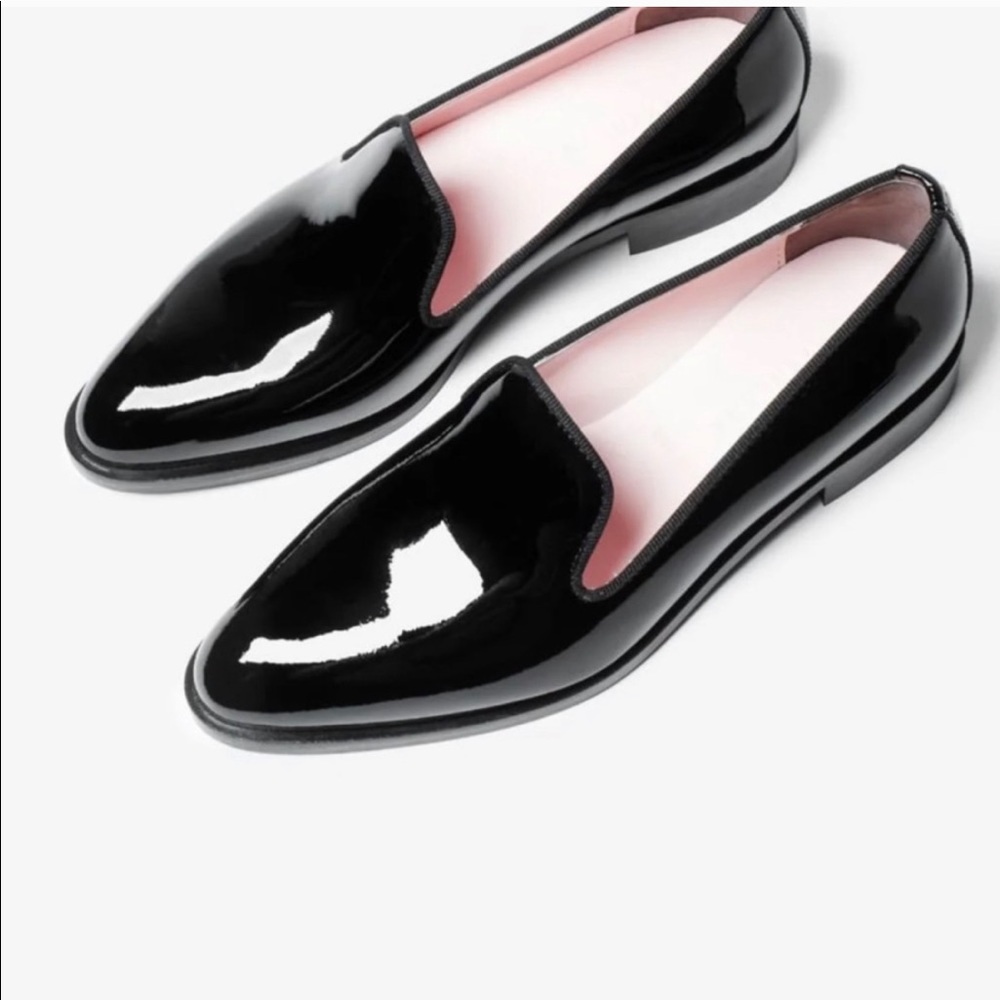 Everlane e2 Smoking Leather in Patent Black